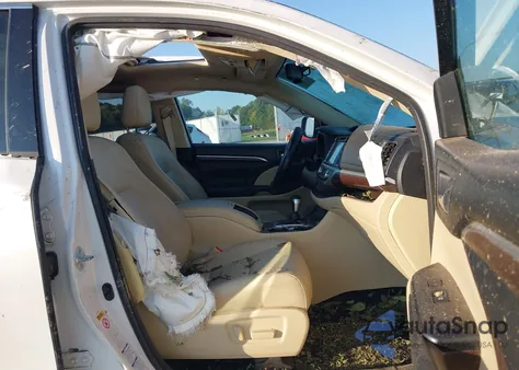 2015 Toyota Highlander Limited V6 from USA, damaged, VIN 5TDDKRFH6FS199610